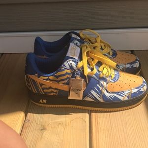 Nike Air Force 1. Men size 8.5. Multi Color